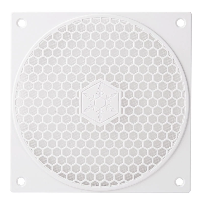 Filtro de ventoinha Silverstone FF121 ABS nylon branco 120mm
