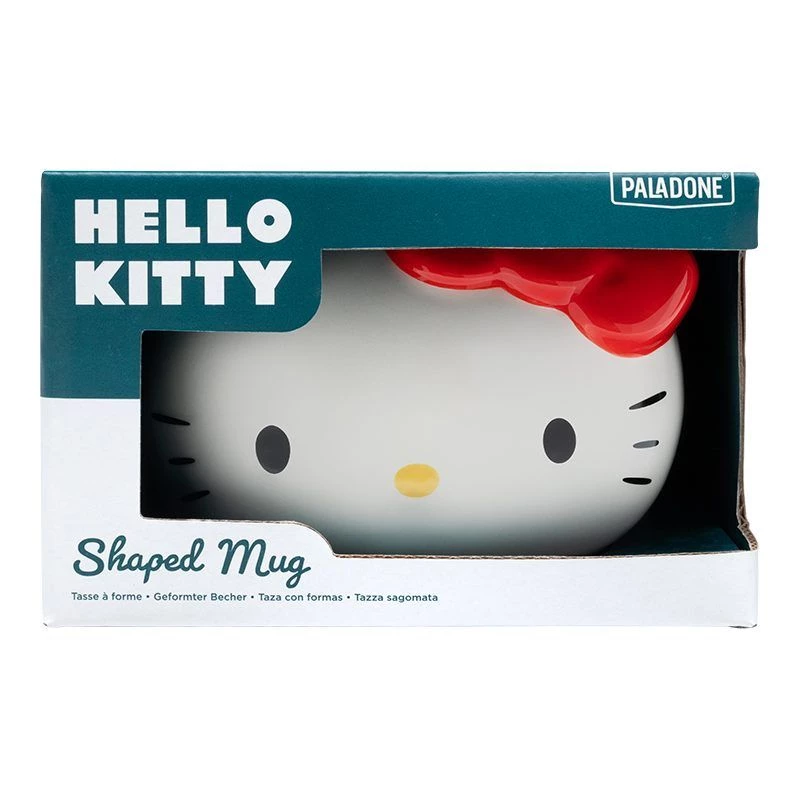 Caneca Paladone Hello Kitty em forma de cabeça da Hello Kitty