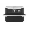 Fritadeira de ar quente dupla de 10,4 L Ninja AF500EU, autónoma, 2470 W, preto, aço inoxidável