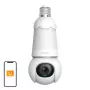 Câmara de vigilância IP IMOU IPC-S6DP-5M0WEB-E27 em forma de lâmpada 5MP, objetiva 2,8mm, Wi‑Fi, MicroSD até 256GB, visão noturna 30m