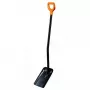 Pá metálica Fiskars Solid com cabo em D