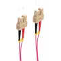 shiverpeaks BS77916/4. Comprimento do cabo: 2 m, Tipo de fibra: OM4, Ficha 1: SC, Ficha 2: SC, Diâmetro do núcleo: 50 µm, Full duplex, Cor do cabo: violeta (BS77916/4)