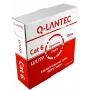 Q-LANTEC KIU6PVC100Q U/UTP cabo de rede, 100 m, cinzento