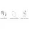 Ubiquiti IsoBeam, blindagem de isolamento RF para NanoBeam NBE-M5-16 & NBE-5AC-16