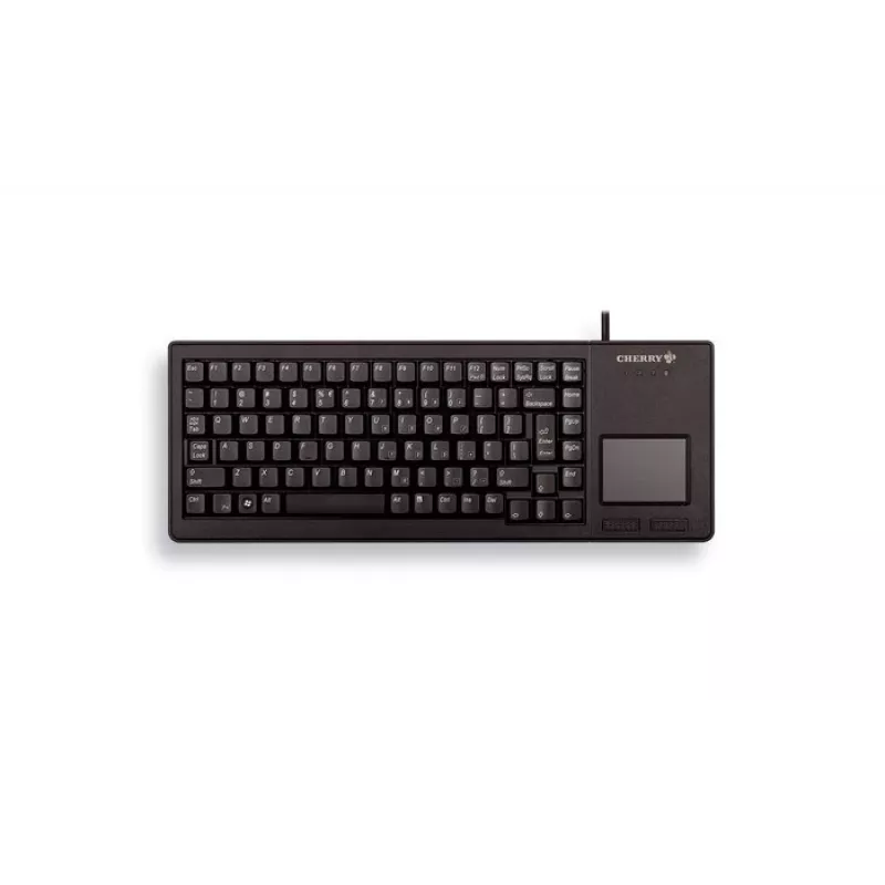 Teclado CHERRY XS Touchpad universal USB QWERTY US inglês preto