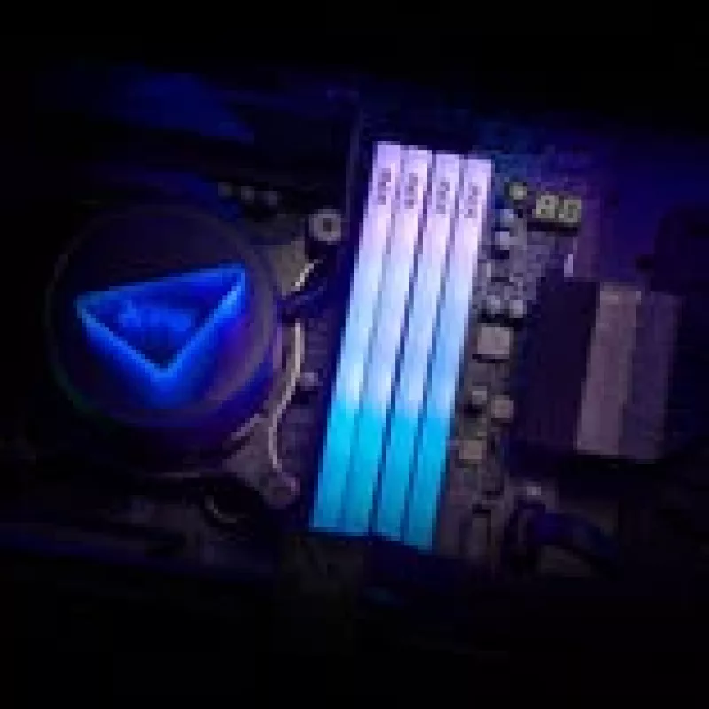 RAM DDR5 para desktop ADATA XPG Lancer Blade 48GB (2x24GB) 6000 MT/s CL36 RGB branco