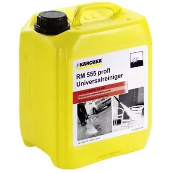 Líquido de limpeza de aparelhos Karcher RM 555 5000 ml, amarelo, perigoso para o ambiente