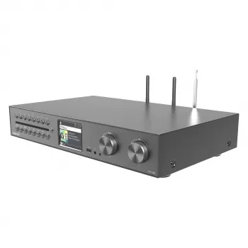Telestar 5700550 Rádio Internet Digital Preto, Metálico