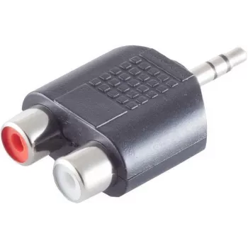 Cabo adaptador de género 3,5 mm 2x RCA ShiverPeaks BS57090