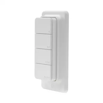 Comando remoto inteligente com 4 botões Shelly BLU RC Button 4 ZB ZigBee