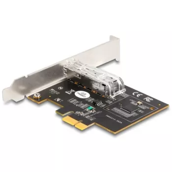 Placa de rede PCI Express x1 DeLOCK 88318, 1 x SFP Gigabit LAN