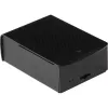JOY-IT RPI CASE ALU06 - caixa para Raspberry Pi 4, alumínio, preto (RB-ALUCASEP4+06)