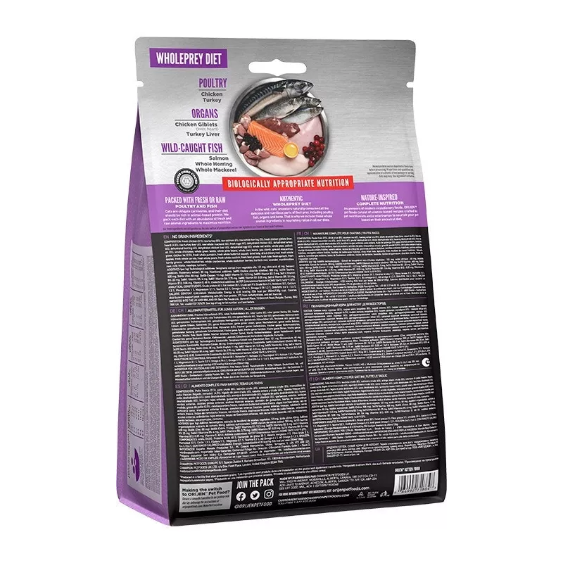 ORIJEN Kitten - Comida seca para gatos - 1,8 kg