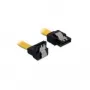 Cabo SATA macho/macho DeLOCK 0,1 m amarelo