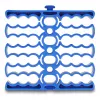Suporte para cabos DeLOCK 66325 azul 24 entradas de cabos
