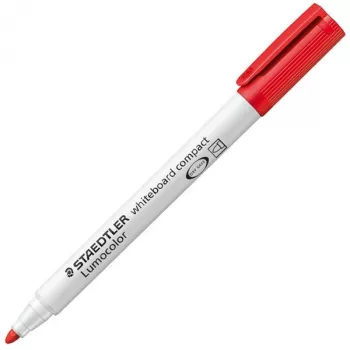 Marcador Staedtler Lumicolor vermelho 341-2