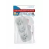 Esperanza ELK307W repartidor elétrico, 3 tomadas com interruptor, branco