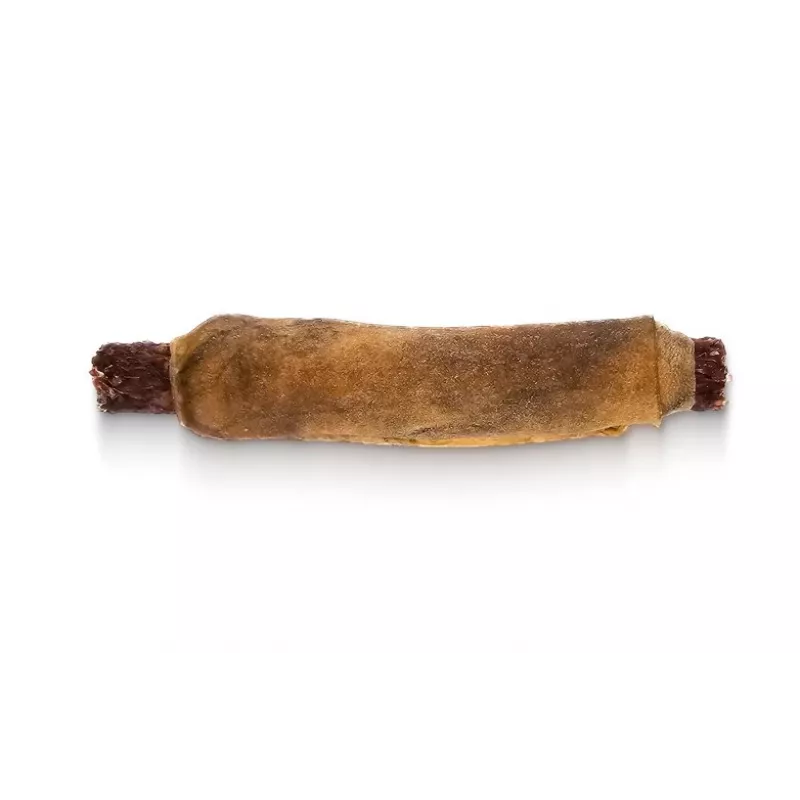 Petisco de mastigar Hot Dog Coelho com Romã em pele de veado - petisco para cães - 2 unid.