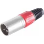 Ficha XLR ShiverPeaks BS55002-G verde – conector macho de áudio de 3 polos
