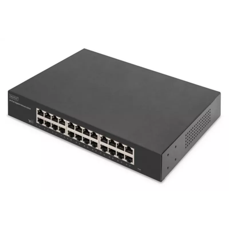 Switch não gerido Digitus DN-80113-2 24 portas Gigabit Ethernet 19