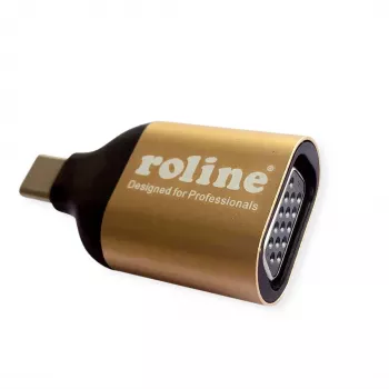 Adaptador gráfico USB ROLINE 12.03.3233 1920 x 1080 píxeis dourado (12.03.3233)