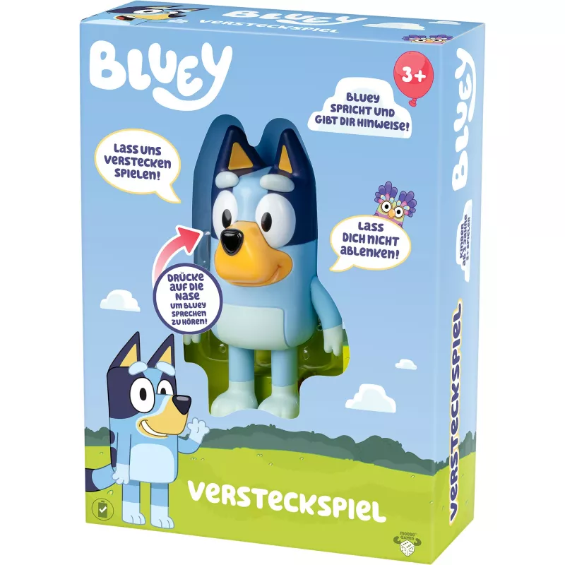 Bluey - jogo das escondidas, figura de brincar