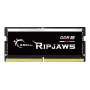 SO-DIMM 32 GB DDR5-5600, memória RAM preta, F5-5600S4645A32GX1-RS, Ripjaws, INTEL XMP