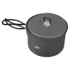 Conjunto de cozinha ESBIT com fogareiro a álcool, alumínio 1,5 L, Ø15,4 cm, H115 mm, preto