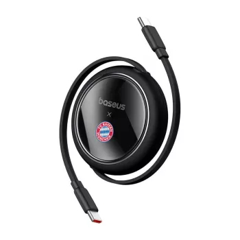 Cabo de carregamento USB-C Baseus P10364500113-Z2, 100 W, preto, USB-C para USB-C