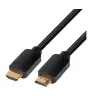 Cabo HDMI Premium v 2.1 2m preto para gamers