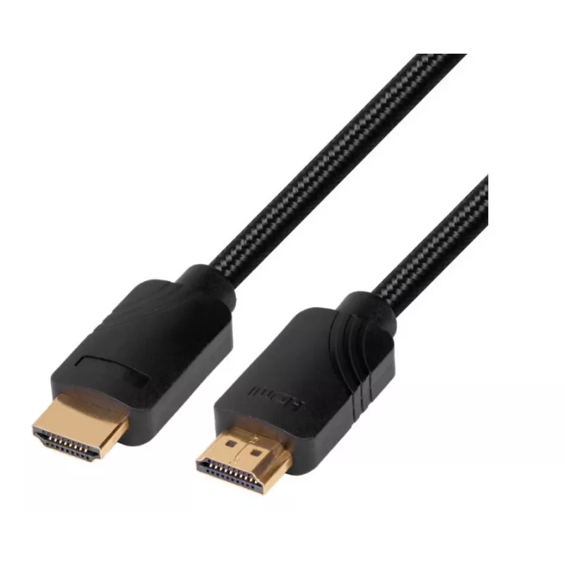 Cabo HDMI Premium v 2.1 2m preto para gamers