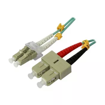 Synergy 21 S216754 Cabo de fibra ótica 0,5 m 2x LC 2x SC OM3 aqua (S216754)