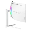 Monitor curvo Arozzi Nova 49 polegadas (124,5 cm) Dual QHD 5120×1440 LED VA, 32:9, 4 ms, hub USB, altifalantes, branco