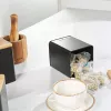 Conjunto de recipientes Salter BW12898EU7, 3 peças, preto, recipientes de armazenamento herméticos para a cozinha