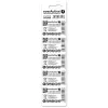 Pilha de lítio tipo botão everActive CR2450, 3 V, 5 mm de altura — pack de 5