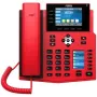 Telefone IP Fanvil X5U-R vermelho V2