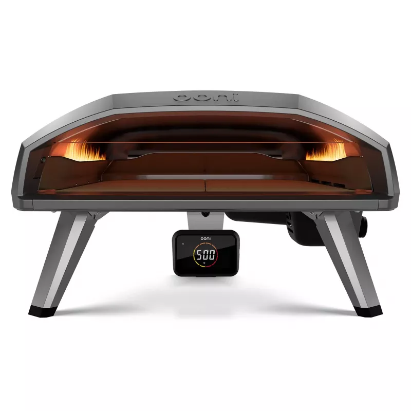 Máquina de pizza Ooni Koda 2 Pro preto prateado 1 pizza 46 cm