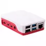ALLNET Raspberry Pi 4 acessório - caixa oficial vermelha/branca para 4