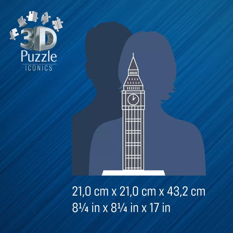 Puzzle 3D Big Ben Clock Tower Londres