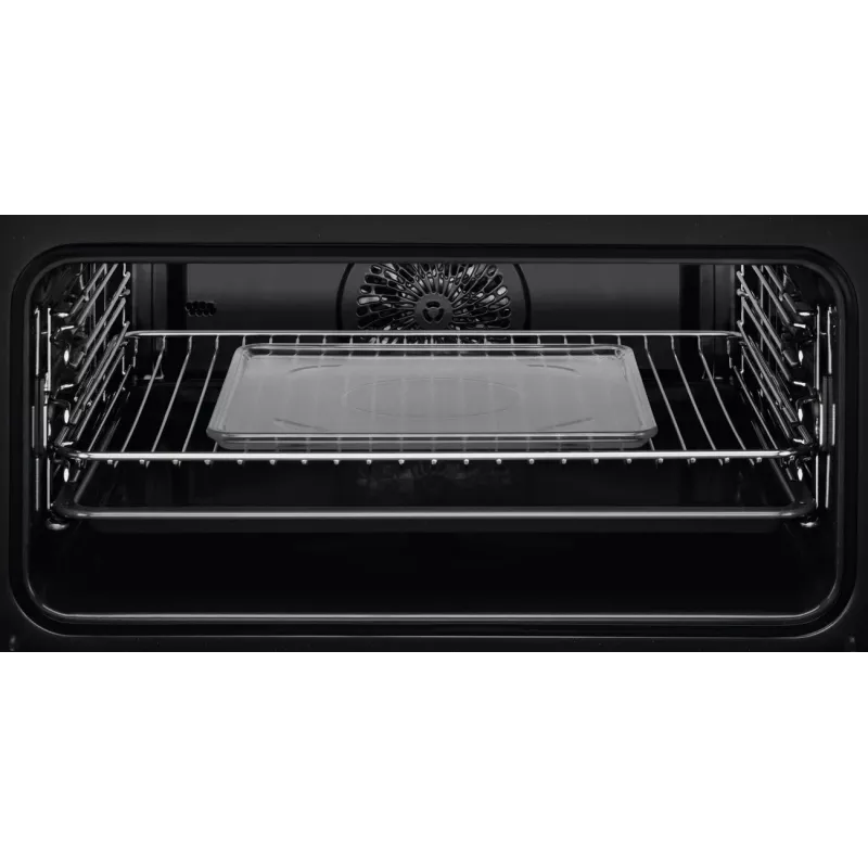 Electrolux EVL6E49X forno compacto de encastrar com função micro-ondas, 44 l, 45,5 cm de altura, preto/aço inoxidável