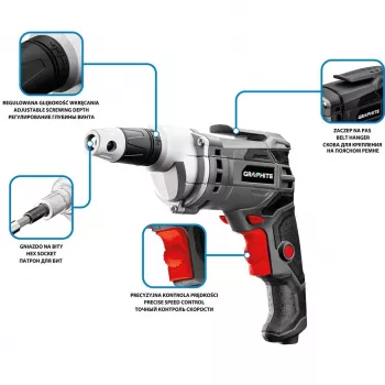 Graphite 58G794 aparafusadora/chave de impacto a bateria