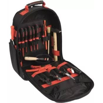 Mochila cimco ECO 170400 robusta leve – modelo 170400, tecido ecológico, bolsa de trabalho compacta