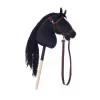 Cavalo de pau HOPPIHORSE Hobby Horse A3 preto