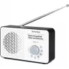 TechniSat VIOLA 200 rádio despertador digital DAB+, branco/preto