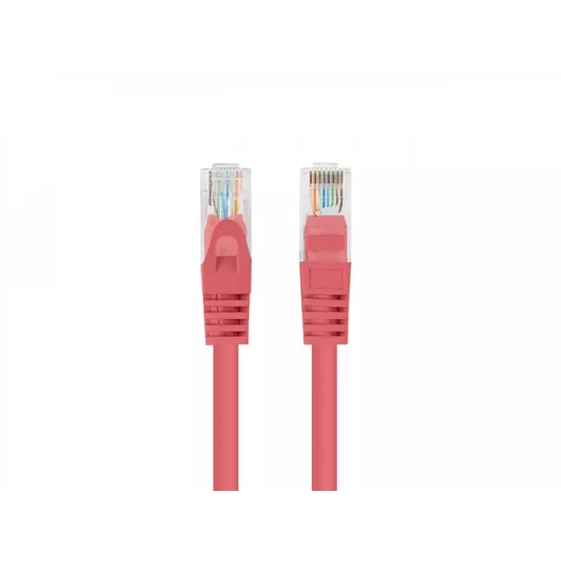 Lanberg PCF6-20CC-0025-R Cabo patch Cat.6 F/UTP, pack de 10, 0,25 m, Vermelho