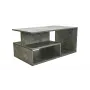 Mesa de centro Top e Shop PRIMA BETON, tampo de forma livre, taupe, 900×510×430 mm, 1 perna