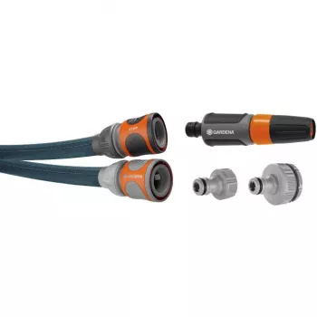 Mangueira de jardim Gardena Liano 30 m PVC para uso acima do solo preto cinzento