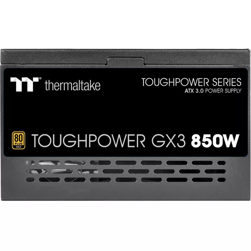 Thermaltake ToughPower GX3 - Fonte de Alimentação (interna) - ATX12V 3.0 - EPS12V - 80 PLUS Gold - AC 100-240 V - 850 Watt - Preto (PS-TPD-0850NNFAGE-3)