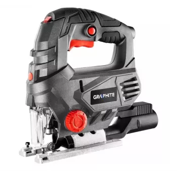 Serra de vaivém 650W Graphite número de cursos 0-3100 por minuto com mala de transporte