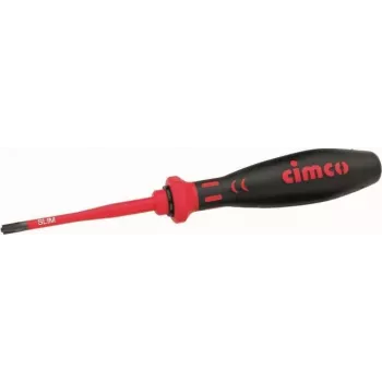 Chave de fendas manual Cimco 117782 chave de fendas reta simples comprimento 195 mm